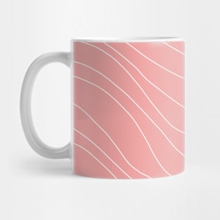 Aesthetic Abstract Waves Mug